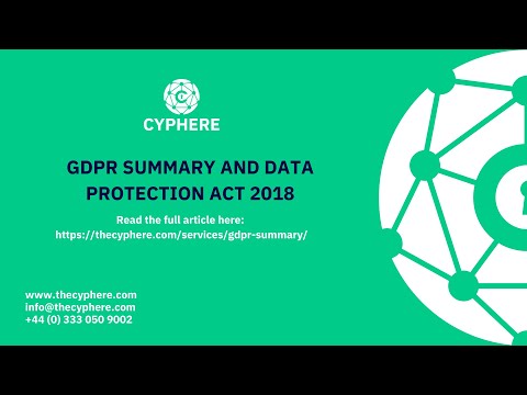 Complete Overview of 2018 GDPR Act: What You Need to Know