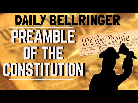 Simplified Explanation of the Preamble of the Constitution