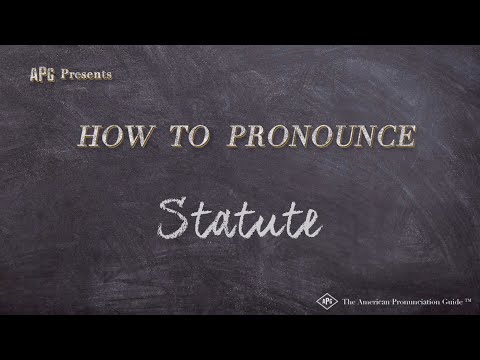 Understanding the Pronunciation of Statute: Tips and Examples