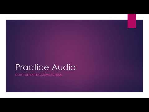 Expert Voice Court Reporter Services