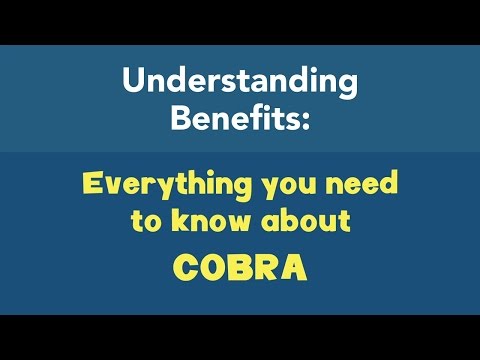 Understanding the Cobra Health Insurance Law