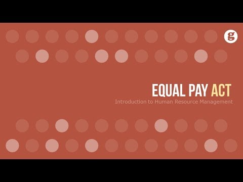 Significant Milestone: Equal Pay Act Successfully Passed