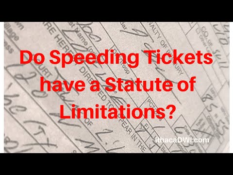 Understanding the Statute of Limitations for Speeding Tickets