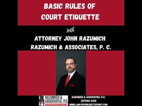 Mastering Courtroom Decorum: Essential Rules and Etiquette