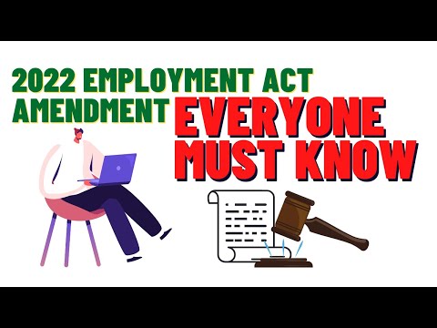 Latest Updates on the Amended Employment Act 2021