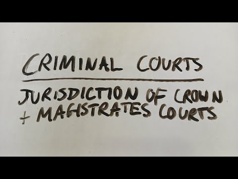 Understanding the Jurisdiction of Criminal Courts