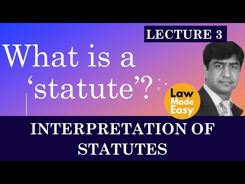 Understanding the Meaning of i Statute: Everything You Need to Know
