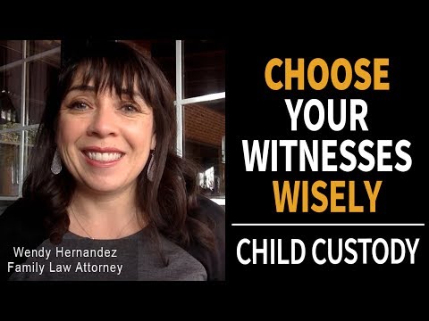 Effective Tips for Compiling a Witness List for Family Court Proceedings