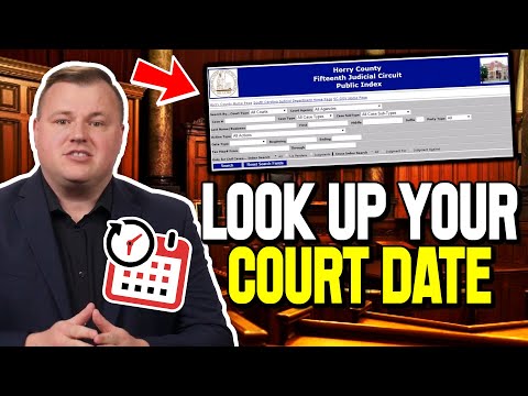 How to Locate Your Court Date Using Your Name
