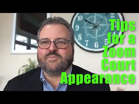 Optimizing Your Online Court Appearance with Video Technology