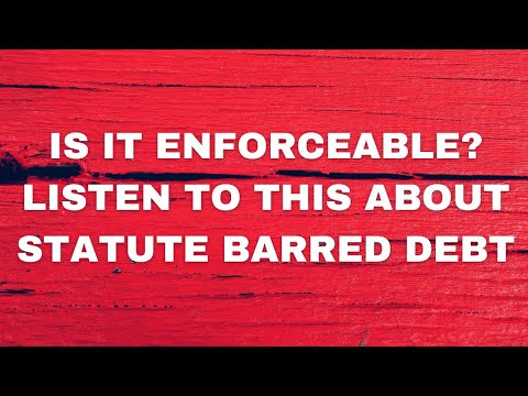 Understanding the Statute Barred Debt Process: What You Need to Know