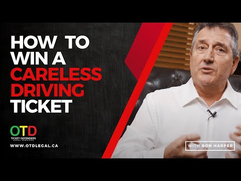 How to Handle a Careless Driving Court Appearance