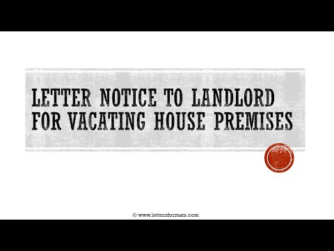 Effective Demand Letter Template for Vacating Premises
