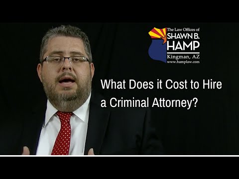 What is the Typical Cost of Hiring a Criminal Defense Lawyer?