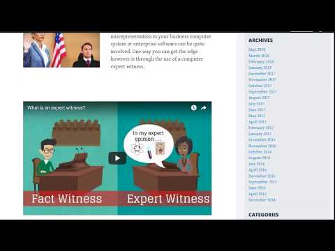 Key Factors to Consider When Hiring a Computer Expert Witness