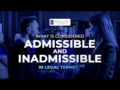 Implications and Significance of Inadmissible Evidence in Legal Proceedings