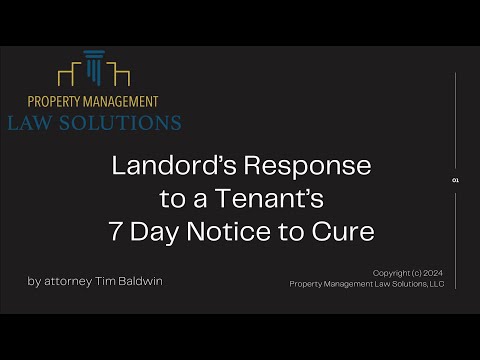 Ultimate 7 Day Eviction Notice Checklist for Landlords
