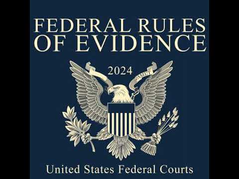 Printable Federal Rules of Evidence for Quick Reference
