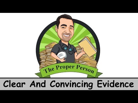 Understanding Clear and Convincing Evidence in Civil Cases