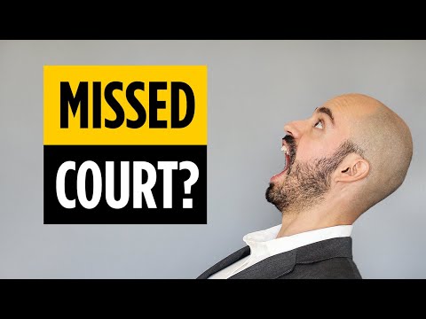 What Happens If You Miss Court for a Speeding Ticket