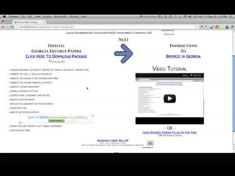Downloadable Legal Divorce Forms at No Cost