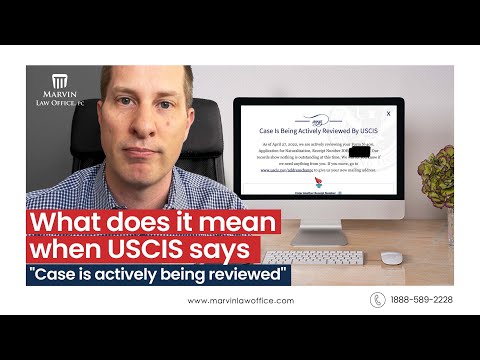 Active Review Status of I-485 Case by USCIS Explained