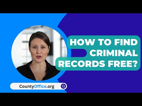 Uncover Criminal Records for Free: Expert Tips and Tricks
