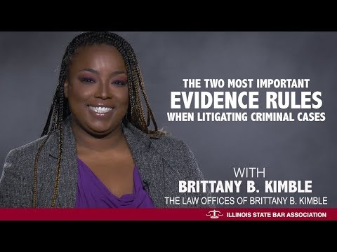 Understanding the Importance of Criminal Evidence in Legal Cases