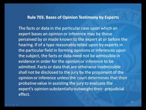 Federal Rules of Evidence in Digital Forensics Litigation