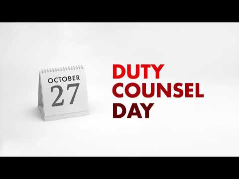 Family Duty Counsel Services for Legal Support and Representation