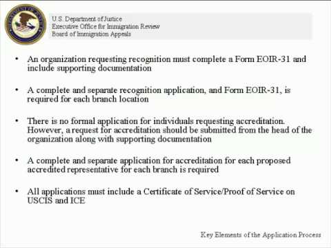 Comprehensive Overview of DOJ EOIR Processes and Functions
