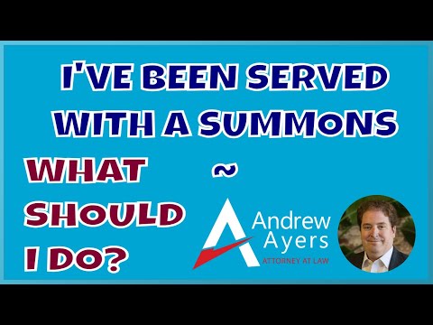 Understanding the Process of Receiving a Court Case Summons
