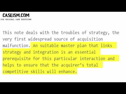 Strategic Management Case Study Solution: A Comprehensive Analysis