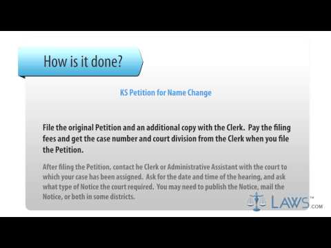 Free Legal Name Change Forms Download and Instructions