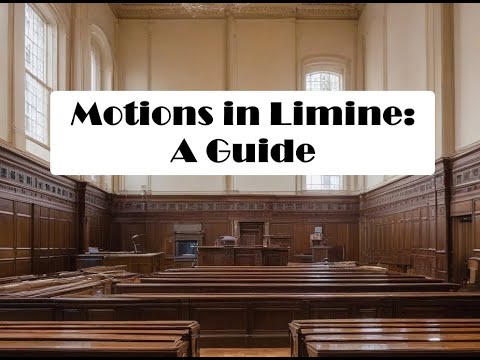 Understanding Case Motions: A Comprehensive Overview