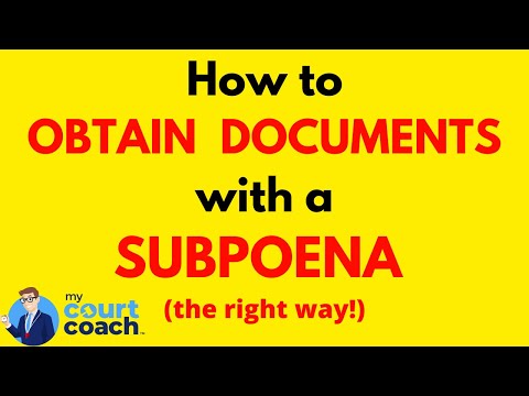 How to Handle an AO 88B Subpoena for Document Production