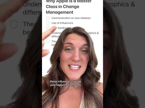 Effective Change Management Strategy at Apple Inc: A Comprehensive Analysis