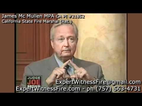 Fire Expert Witness Services for Legal Cases