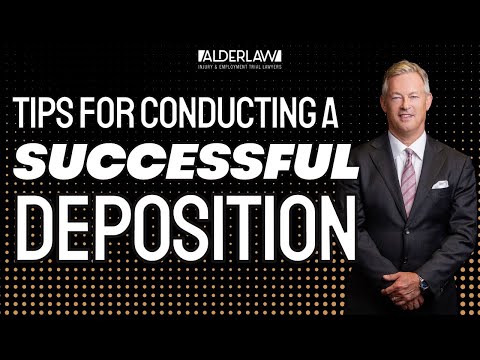 Effective Strategies for Conducting Expert Depositions