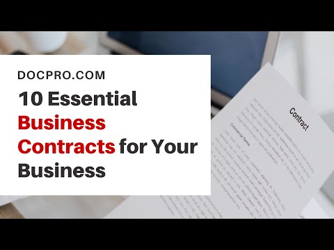 Essential Business Agreement Template for Two Parties