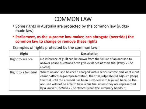 Understanding Common Law Protection of Human Rights: A Comprehensive Analysis