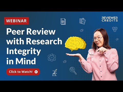 Peer Review Evidence in Academic Publishing and Research Integrity