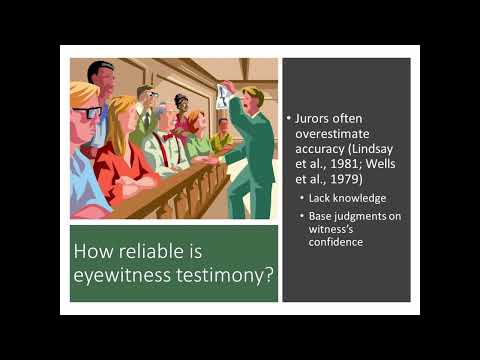 Evaluating the Reliability of Eyewitness Testimony in Legal Contexts