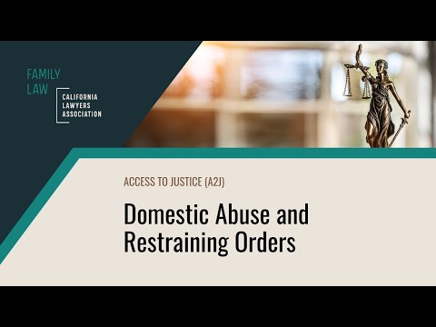 Comprehensive Information on Domestic Violence Restraining Orders