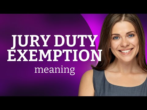 Understanding Jury Duty Exemption for Primary Caregivers