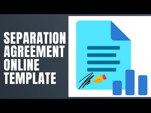 Free Separation Agreement Template for Personal Use