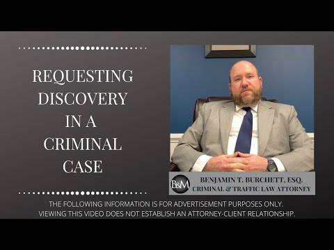 Filing a Motion for Discovery in Legal Proceedings