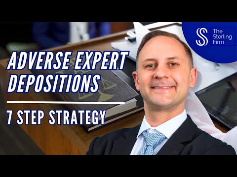 Effective Strategies for Depositing an Expert Witness