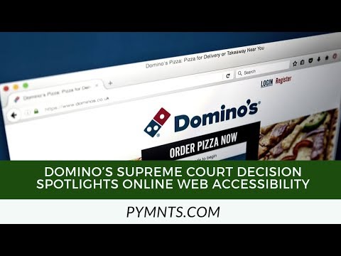Legal Action Against Domino's for Accessibility Violations