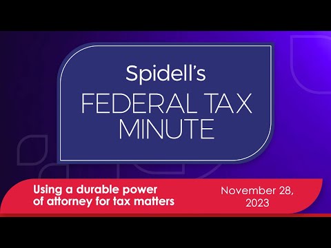 Durable Power of Attorney for IRS Matters Explained